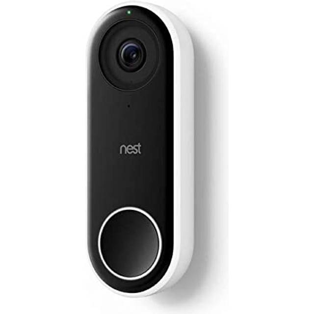Google Nest Hello Smart Wi-Fi Video Doorbell Charcoal
