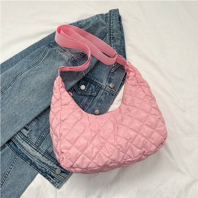 (Black) Womens Chic Oxford Cloth Handbag Winter Fashion Mediumsize Tote Bag