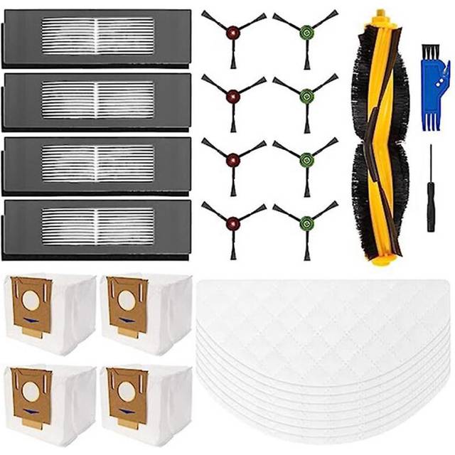 Suitable For Cobos Sweeper Accessories Ozmot8 T9 N8pro Side Brush Roller Brush Cleaning Mopping Rag