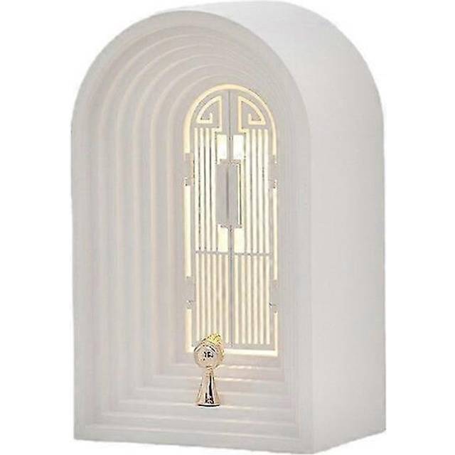 (As show, One size) 1 pcs touch bedside table lamp, usb rechargeable