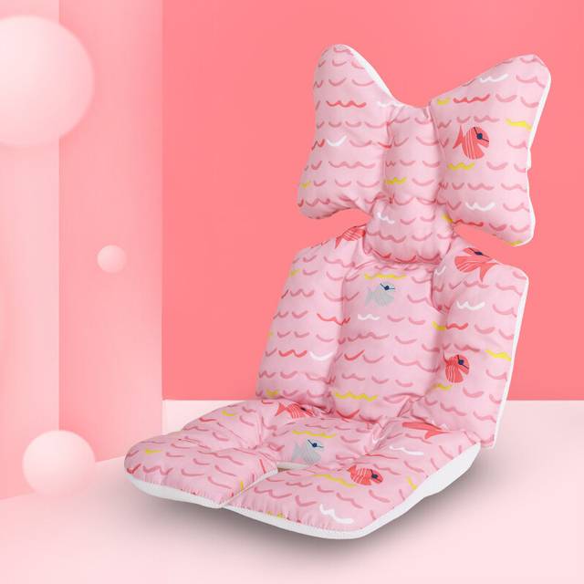 (16) Baby Stroller Liner Baby Car Seat Cushion Cotton Seat Pad Infant Child Cart Mattress Mat Kids Carriage Pram Stroller Accessories