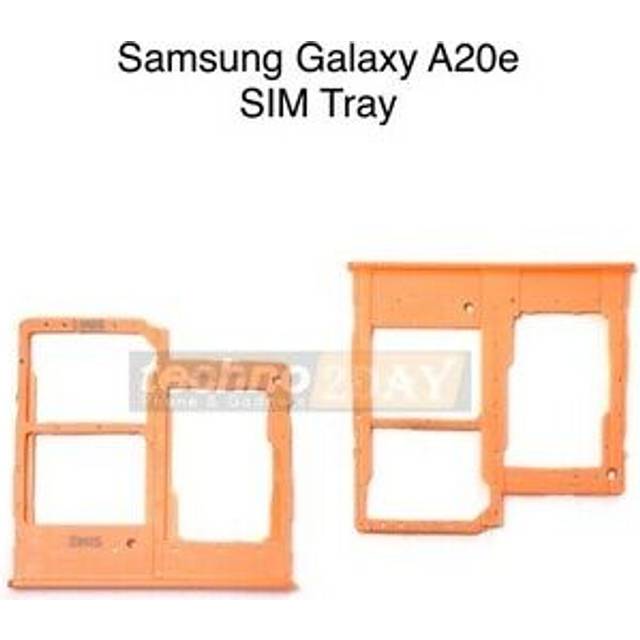 Genuine Samsung Galaxy A20e Dual Sim Sm-a202 Coral Sim Tray Cover - Gh98-44377d