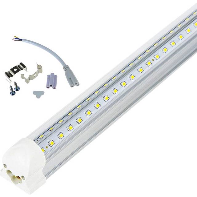 2000LM Super Bright V-Shape Led Fluorescent Lamp 2ft Tube T8 Lampada 110V 220V T8 Tubo Led Light 57CM Tubes Bulb Indoor Lighting
