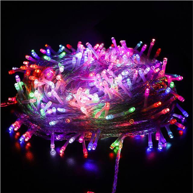 10M 80LED Christmas String Lights for Xmas Tree Decor Indoor Outdoor Twinkle Christmas Lights - Multicolour