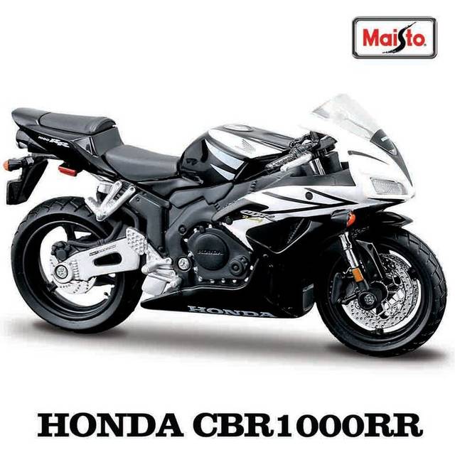 (1-18  CBR1000RR) Maisto kakawasaki H2R KLR 650 die-casting motorcycle model alloy collection hobby toy gift off-road motorcycle