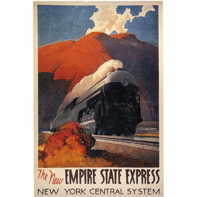 American Train PosterNposter C1942 For The New Empire State Express Between New York City And East Buffalo Poster Print by (24 x 36)