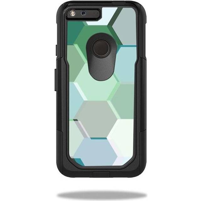 MightySkins OTCGOPIXL-Hexagon Tiles Skin for Otterbox Commuter Google Pixel XL 5.5 in. Case Wrap Cover Sticker - Hexagon Tiles