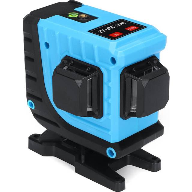 12 Lines 360 3D Cross Lines Green Laser Level Self Leveling APP/Remote Control