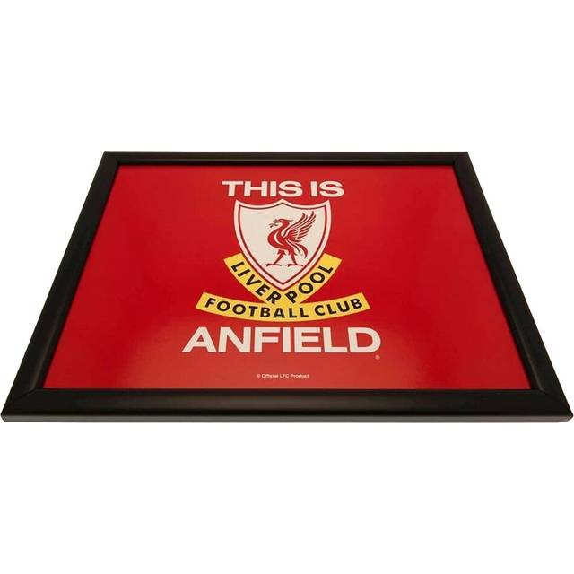 Liverpool FC Detta är Anfield vadderade varvbricka One Size svart/röd