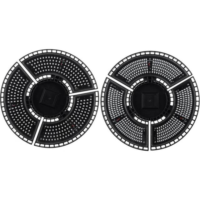(288LED) E27 LED Deformation Plant Light Waterproof Red and Blue Spectrum Plant Growth Light Greenhouse Seedling Planting Supplement Light