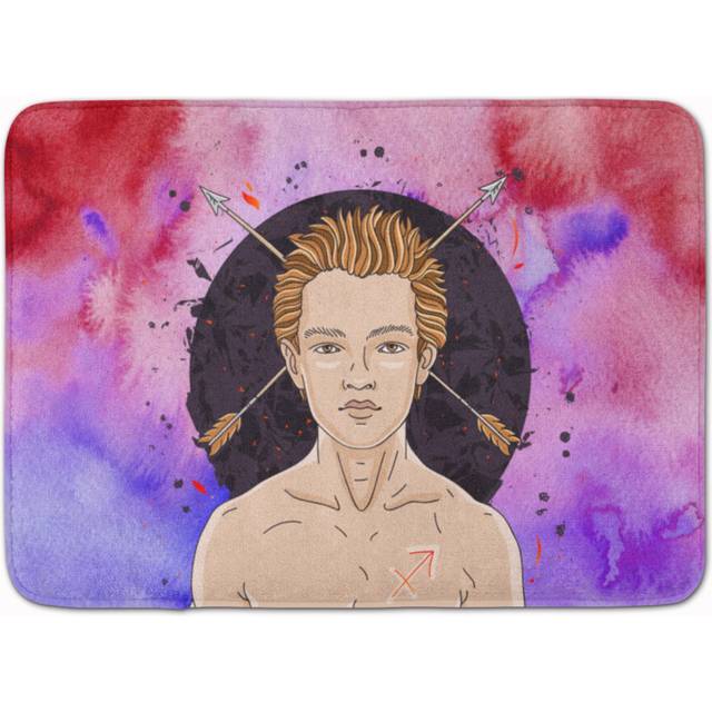 Caroline's Treasures Sagittarius Zodiac Sign Floor Mat  19H x 27W  Multicolor