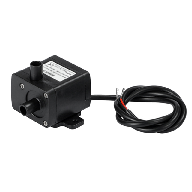 DC Water Pump 4.2W 230L/H 12V Low Noise Mini Water Cooling Submersible Pump Centrifugal Pump for Landscape Fountains