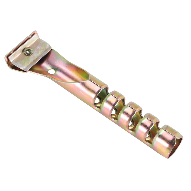 Paint Scraper Heavy Duty Alloy with 2PCS Double-Sided Blades for Removing Grout, Paint, Glue, Rust