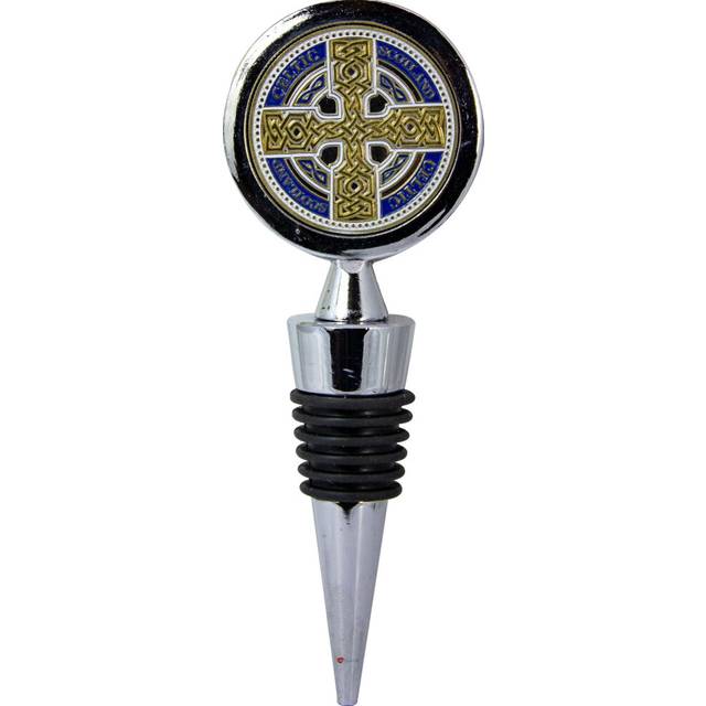 (Celtic Cross) Scottish Bottle Stoppers with Scotland Map Symbols of Scotland Souvenir Gifts