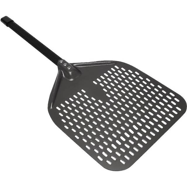 Perforated Pizza Peel, 12 Inch Rectangular Pizza Peel Turning Pizza Peel Pizza Shovel For Baking Ho