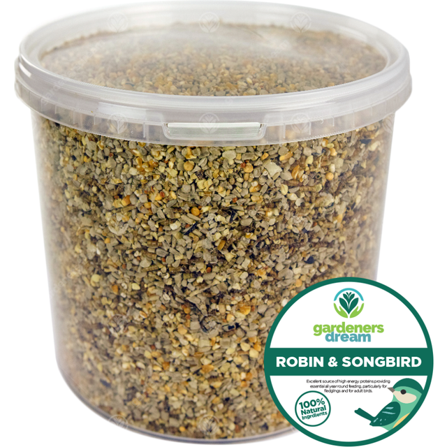 GardenersDream Robin & Songbird Seed - Premium Wild Bird Food For Garden Birds