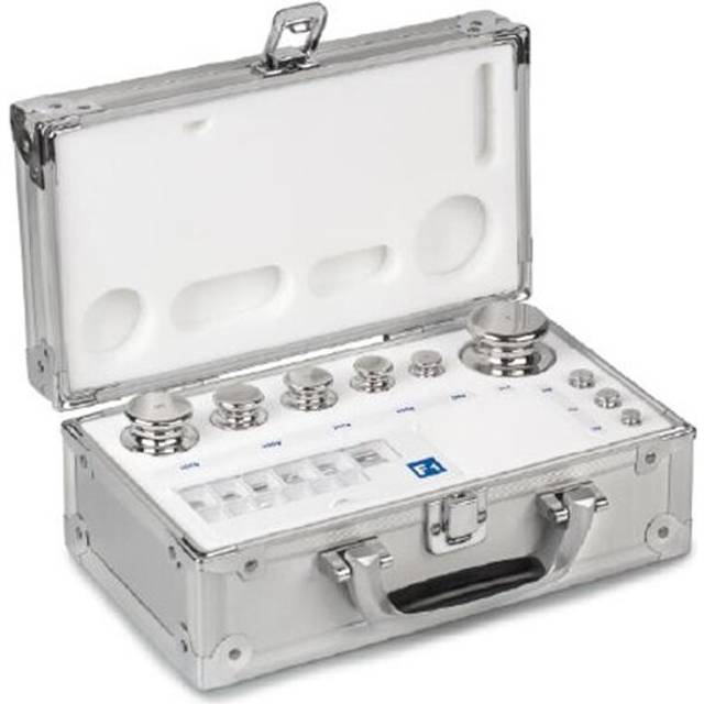 Kern 323-056 1 mg-500 gF1 Class Set of Weight in Aluminum Case with Stainless Steel
