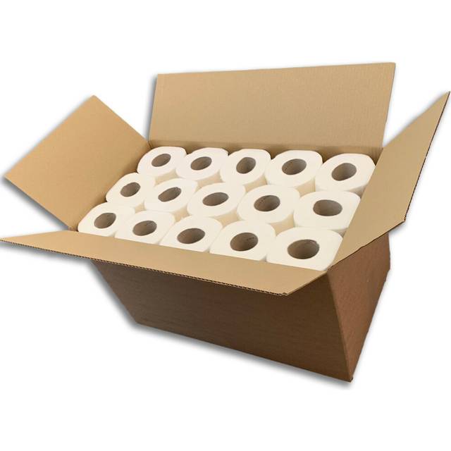 45 Rolls of Plastic Free Eco 2 Ply Toilet Roll