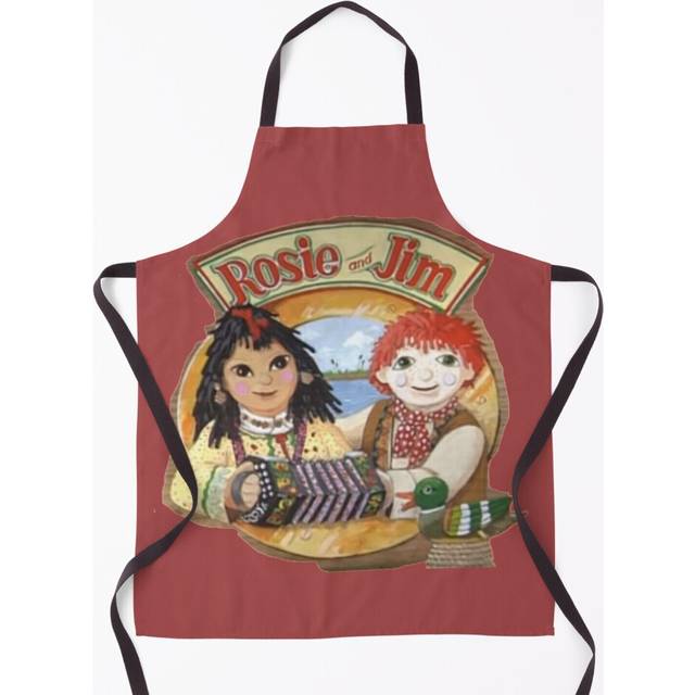 Rosie and Jim Vintage Childrens TV Grill Aprons for Kitchen BBQ Chef