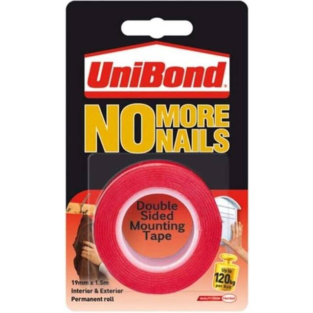 UniBond No More Nails Ultra Strong Roll Permanent 19mm x 1.5m [Pack of 1]