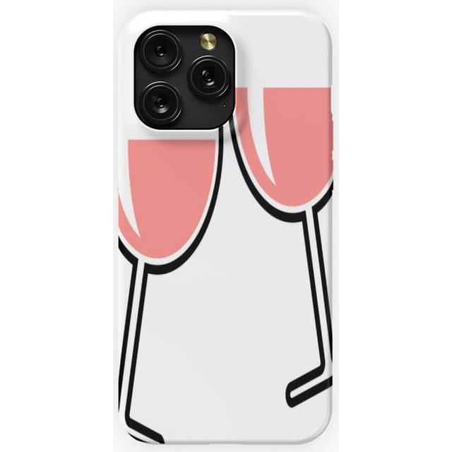 (2 RosÃ© Wine Glasses (Cheers / Round / Open)=396) Phone Case for iPhone Samsung 19 18 17 16 14 13 12 11 Plus Pro Max Galaxy S28 S27 S26 S25 S24 S23 S
