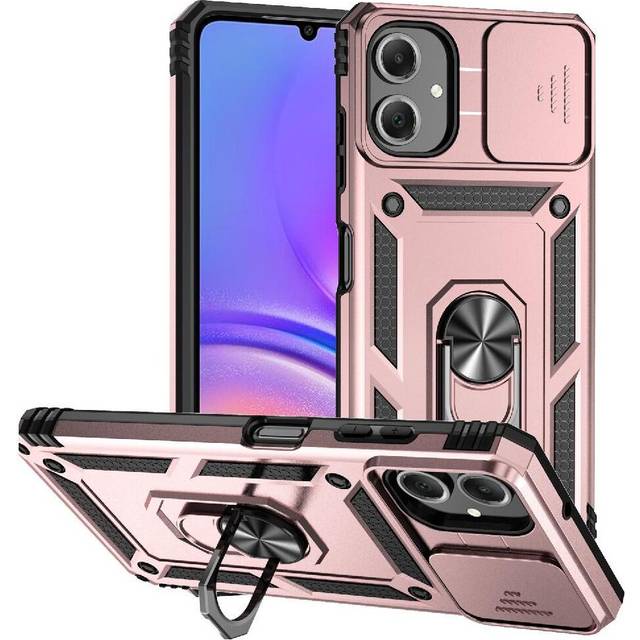 (Rose Gold ) Case for Samsung Galaxy A06 Ring Hodler Stand Magnetic Car Magnet