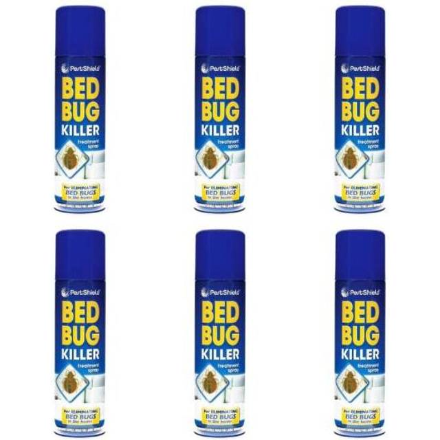 PetShield Bed Bug Killer Treatment Spray 200ML (Pack of 6)
