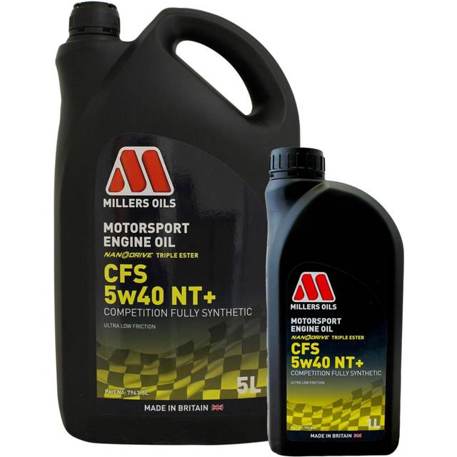 6L MILLERS 5w40 Fully Synthetic Engine Oil Motorsport CFS 5w40 NT+