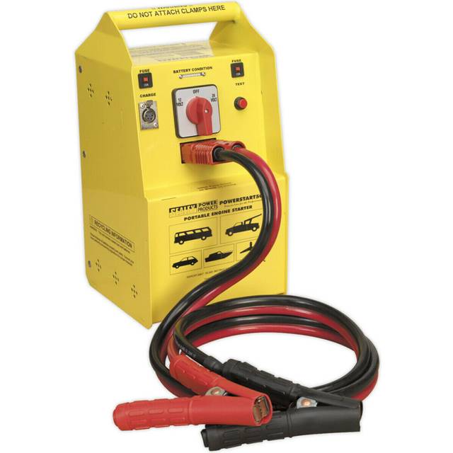 High Power Emergency Jump Starter - Engines Up To 500 hp - 4400A / 2200A