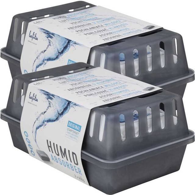 (900 g, 2 pcs) vidaXL Moisture Absorbers with Refill Bags Dehumidifier Condensation Remover