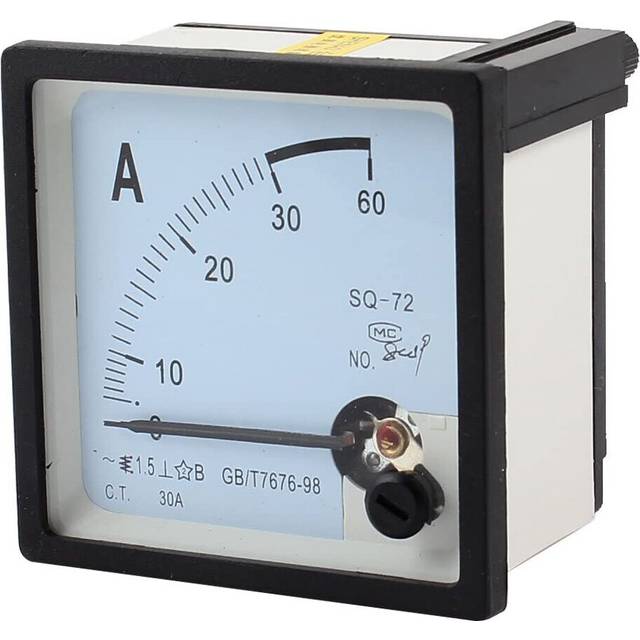AC 0-30A Class 1.5 Current Test Analog Panel Meter Amperemeter