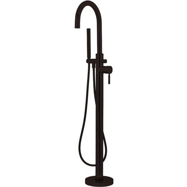 Concord Floor Mount Tub Filler with Hand Shower - Oil Rubbed Bronze