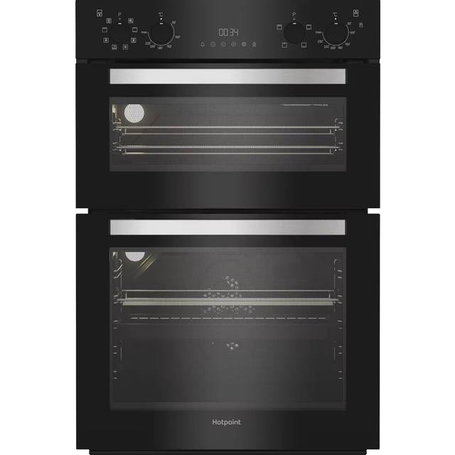 Hotpoint DIH82GB Black Built In Electric Multifunction Double Oven