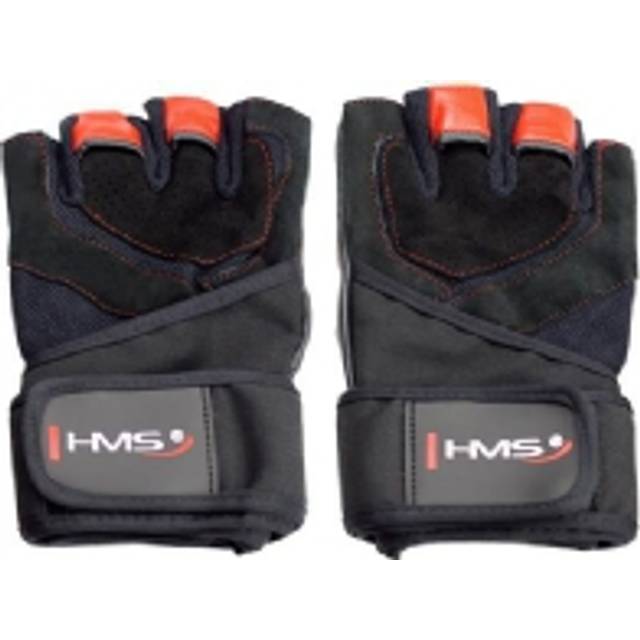 HMS Gym Handsker RST01 - Sort/Rød