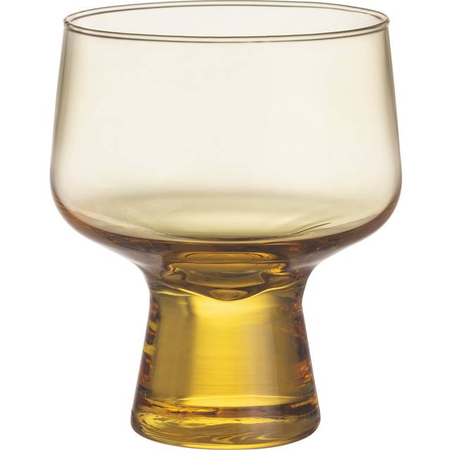 Iittala Solare glas på fot 29 cl 2-pack Eldgul