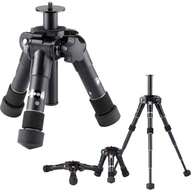 Velbon Table Mini Tripod Ultra 353 Mini AZ 5 Tiers Overall Height 41cm Ultra Lock Leg Diameter 21mm Compact Lightweight Free Head Aluminum Legs