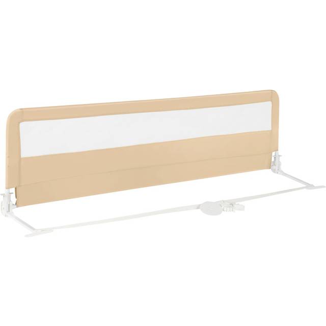 Toddlers Bed Rail Guard 180CM Foldable Baby Bed Rail-Beige