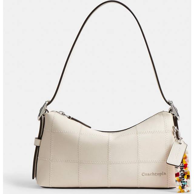 Alter/Ego Small Shoulder Bag In Checkerboard Upcrafted Leather