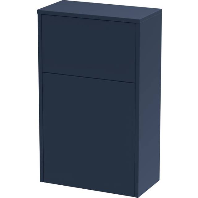 Floor Standing WC Toilet Unit (Pan & Cistern Not Included), 500mm - Midnight Blue