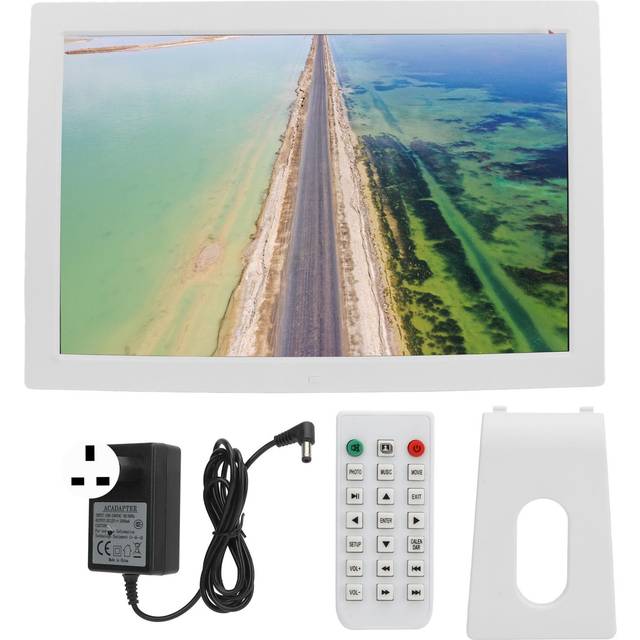 17 Inch Digital Picture Frame LED Screen Electronic Photo Frame with Video Image Clock Calendar