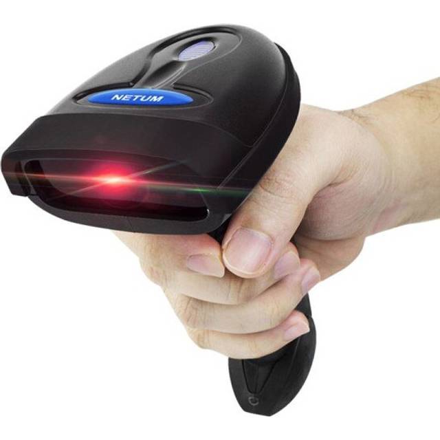 Handheld Wirelress Barcode Scanner AND NT-1228BL Bluetooth 1D/2D QR Bar Code Reader
