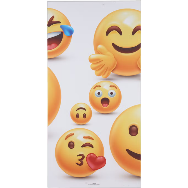 Art Acoustic emoji I akustikbillede, 600 x 1200 mm, hvid