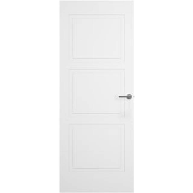 Wickes Langley White Shallow Moulded 3 Panel Semi Solid Internal Door - 1981 x 762mm