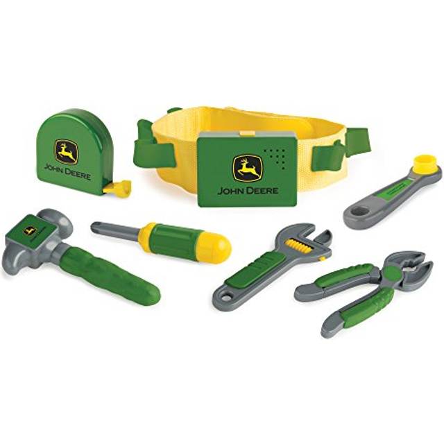 TOMY 35070 ERTL John Deere Deluxe Talking Toolbelt, Green, Standard Size