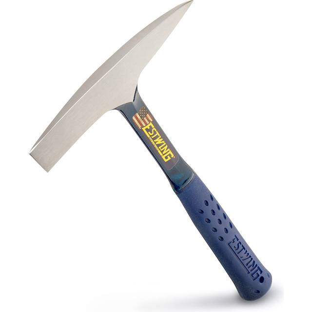 ESTWING Welding/Chipping Hammer - 14 oz Slag Removal Tool with Forged Steel Construction & Shock Reduction Grip - E3-WC