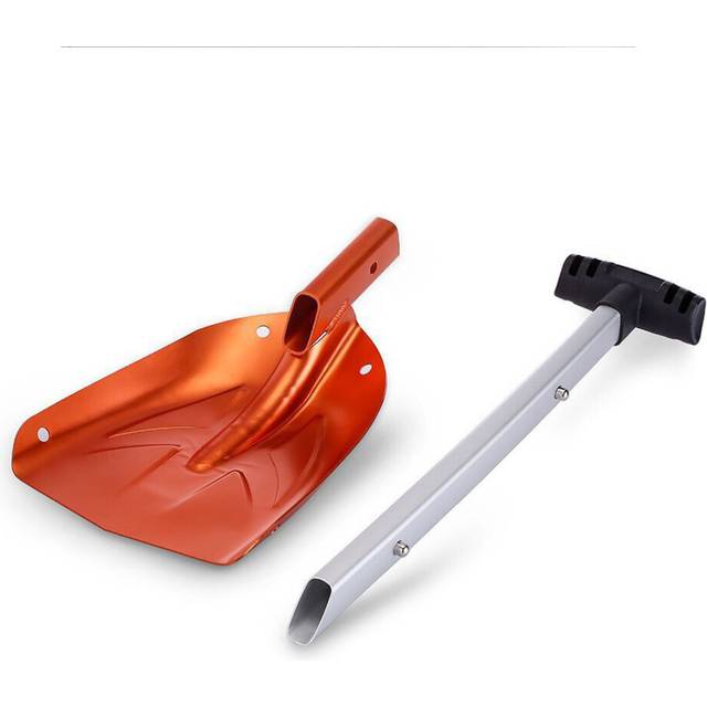 Car Snow Shovel Garden Winter Cleaning Tool Telescopic Detachable Home Camping Emergency Ice Scraper Outdoor Aluminum Alloy