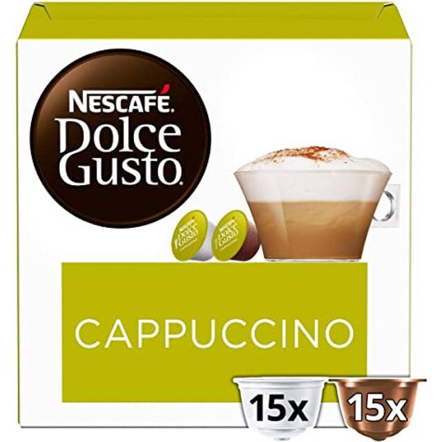 Nescafe Dolce Gusto Cappuccino Coffee Pods, 30 Count (Pack of 3)