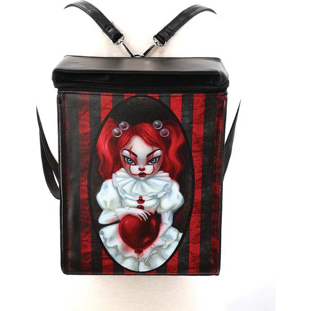 Smiley Clown Girl Mini Rucksack