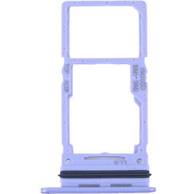 Sim Card Tray For Galaxy A34 5g Nano Sim + Micro-sd Purple
