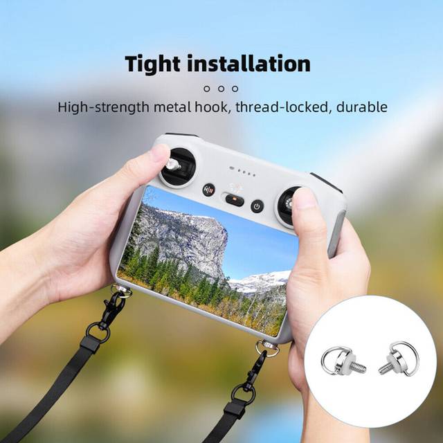 Smart controller lanyard with screws remote control neck strap for dji air 2 rc